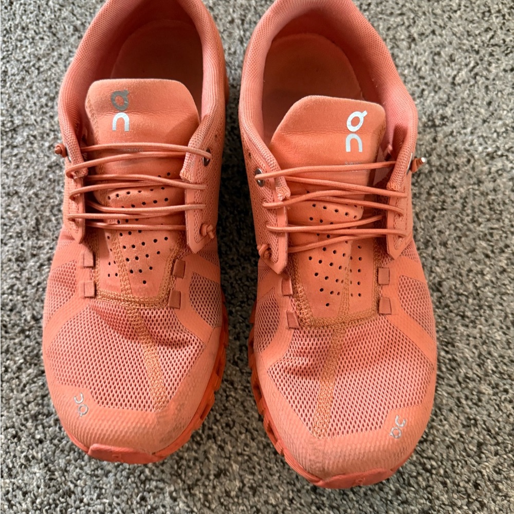 On Running Women's Sneakers in Coral